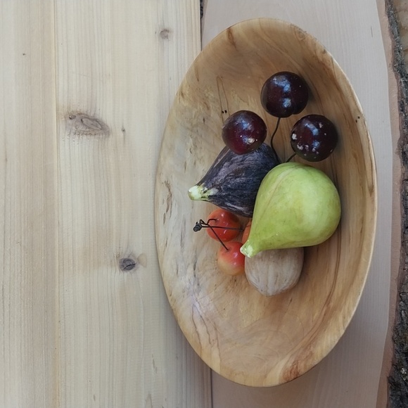 Italian Alabaster Hand Painted Cherry Bunch Realistic Stone Fruit Carved Vintage - Picture 7 of 8